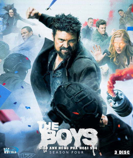 B6214.The Boys S04  2024  SIÊU ANH HÙNG PHÁ HOẠI S04  2D25G (DTS-HD MA 7.1) 3DISC